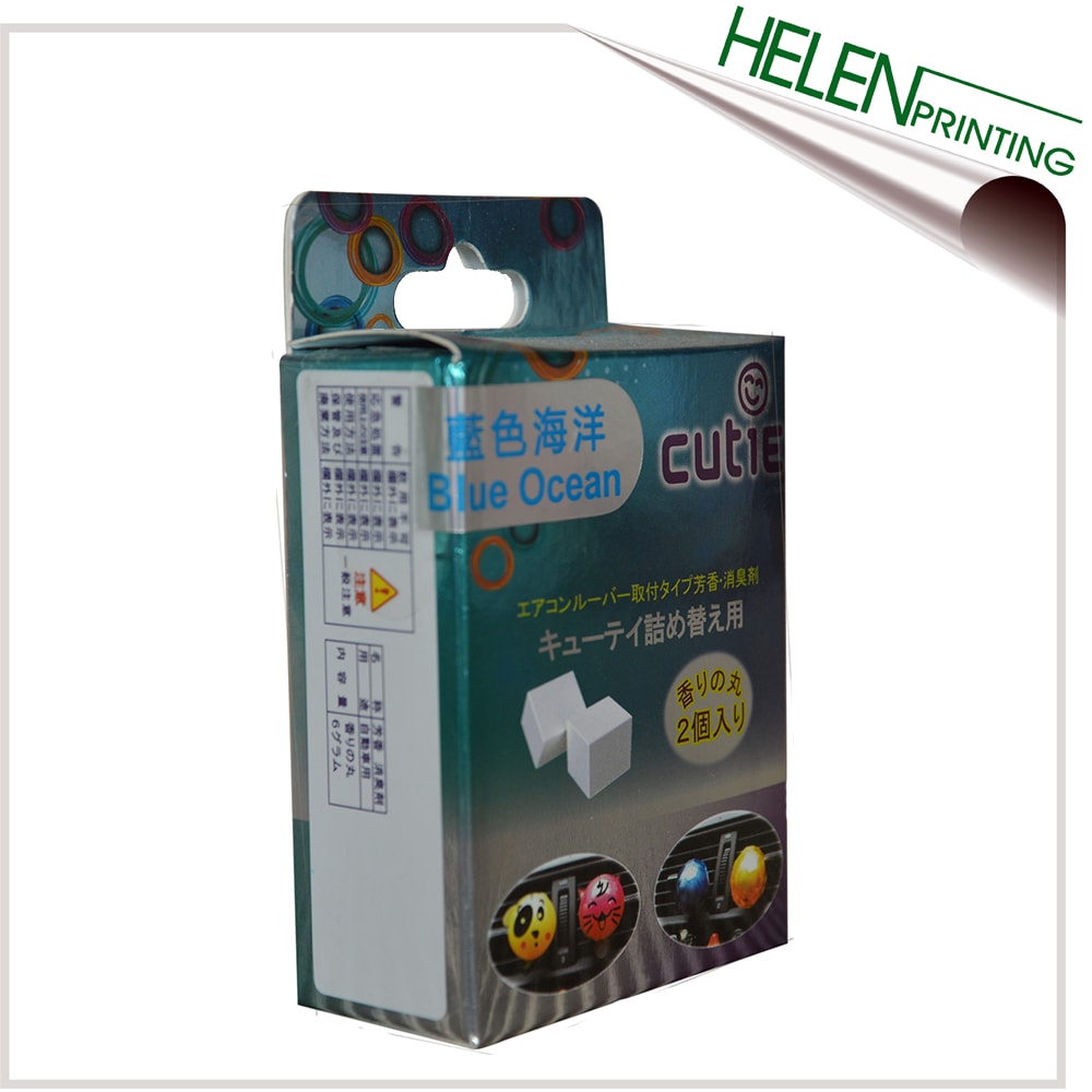 汽車(chē)消臭劑紙盒印刷